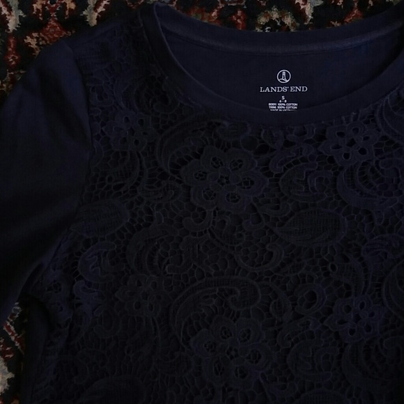 ♦ 3 for $15 Lace Front 3 Quarter Top - Picture 4 of 8